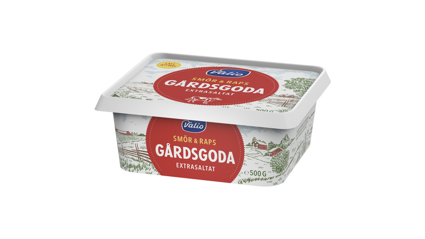 Valio Gårdsgoda Extrasaltat Smör & Raps 500g