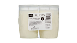 Unik Oljelys | 9.5cm 2pk