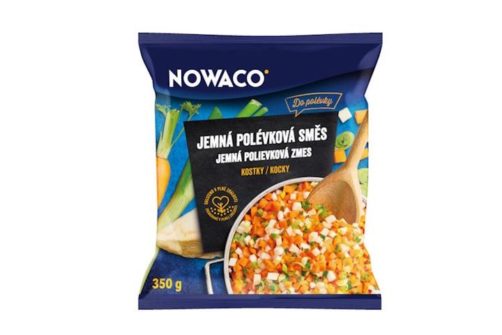 Novaco sliced vegetable soup mix 350 g