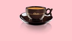 Schale Gold Kaffee