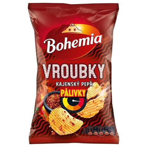 Bohemia Vroubky Pálivky Kajenský pepř | 120 g