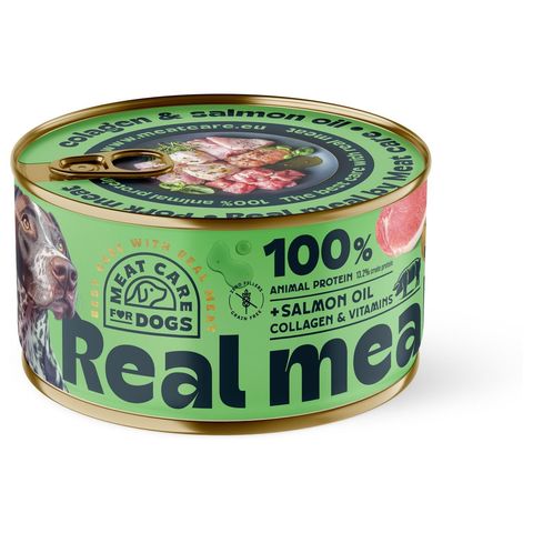 MEAT CARE Real Meal Vepřová konzerva pro psy | 400 g