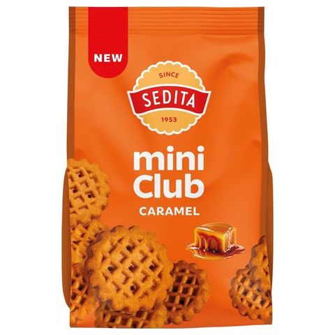 Sedita Rodinné Club Mini Caramel Biscuits | 160 g