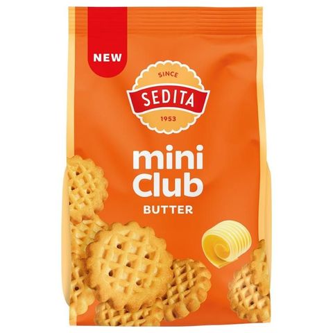 Sedita Rodinné Club Mini Máslové sušenky | 160 g