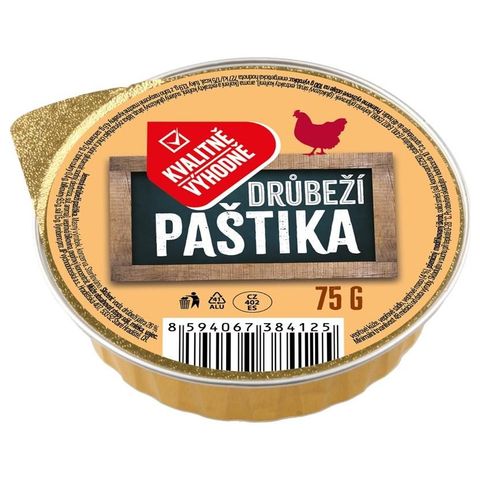 Kvalitně Výhodně Poultry Pâté | 75 g