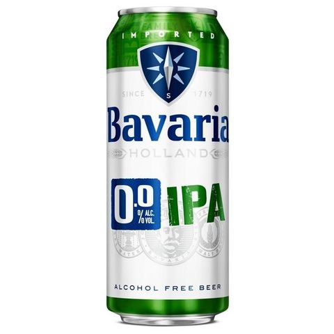 Bavaria IPA 0.0 % nealkoholické pivo plech | 500 ml