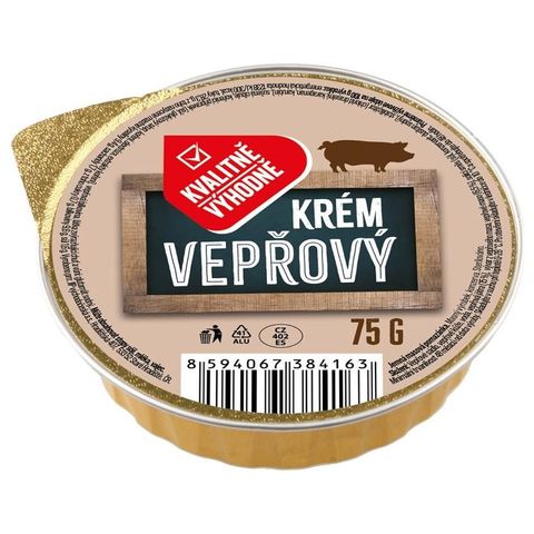 Kvalitně Výhodně Vepřový krém paštika | 75 g
