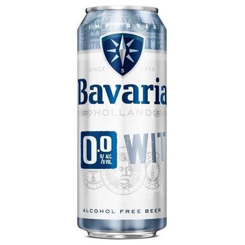 Bavaria Wit 0.0% Pšeničné nealkoholické pivo plech | 500 ml
