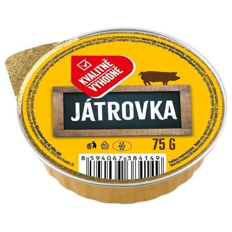 Kvalitně Výhodně Játrovka paštika | 75 g