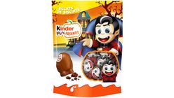 Kinder Mini Friends Cocoa Biscuit tejcsokoládé figurák tejes krémmel és kakaós darabkákkal 122 g