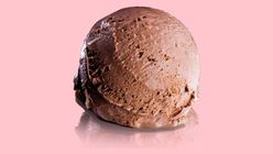 Eiskugel Schokolade