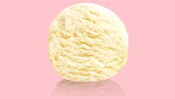 Eiskugel Vanille