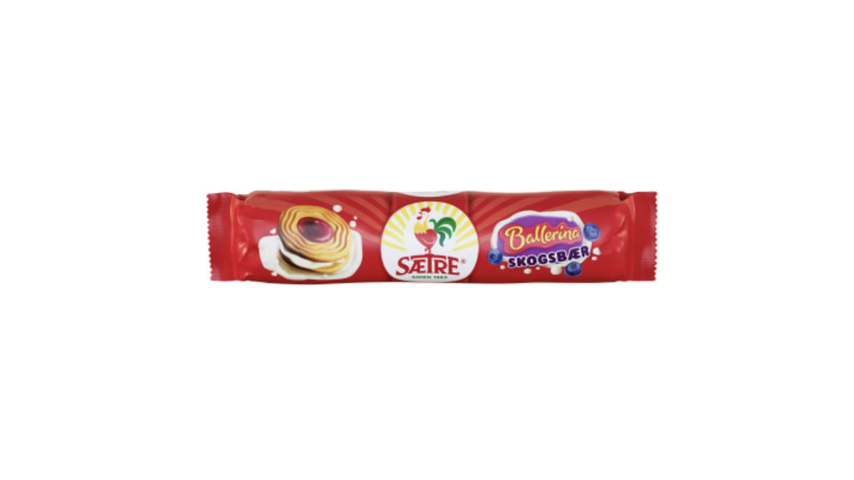 Sætre Ballerina Kjeks Skogsbær | 190g