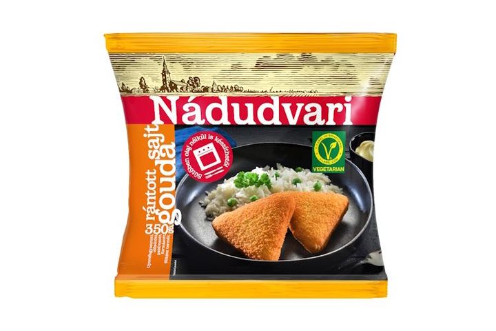 Nádudvari fagyasztott panírozott gouda sajt 350g