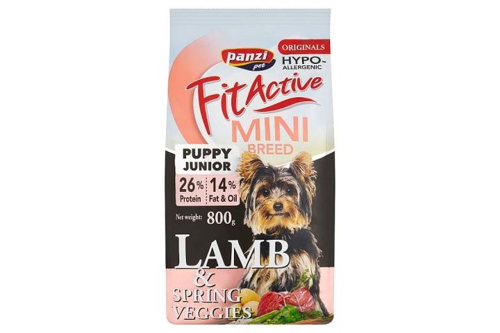 Panzi Pet Fit Active Bárány teljesértékű eledel kölyök és növendék kutyák részére 800 g