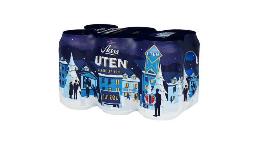 Aas uten Juleøl | 6 x 0.33l