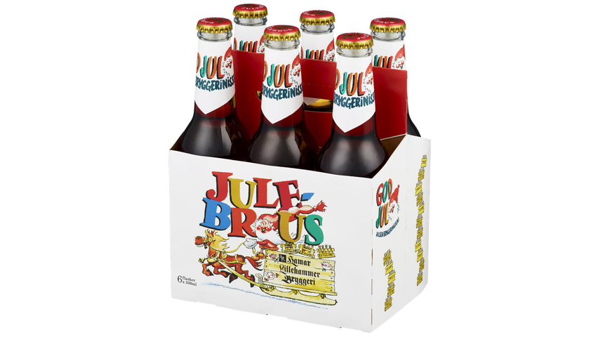 Hamar Julebrus Flaske | 6 x 0.33l