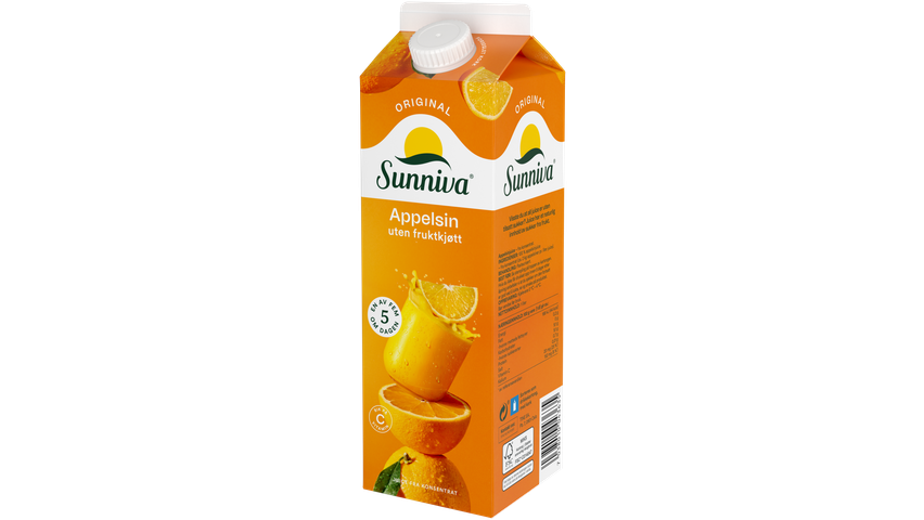 Sunniva Original Appelsin | 1l