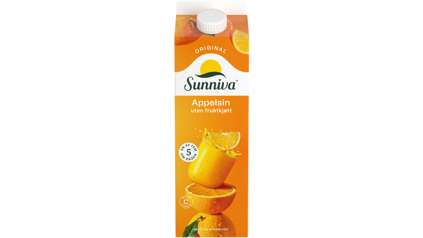 Sunniva Original Appelsin | 1l