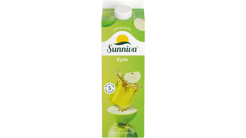Sunniva Juice Original m/Eple | 1l
