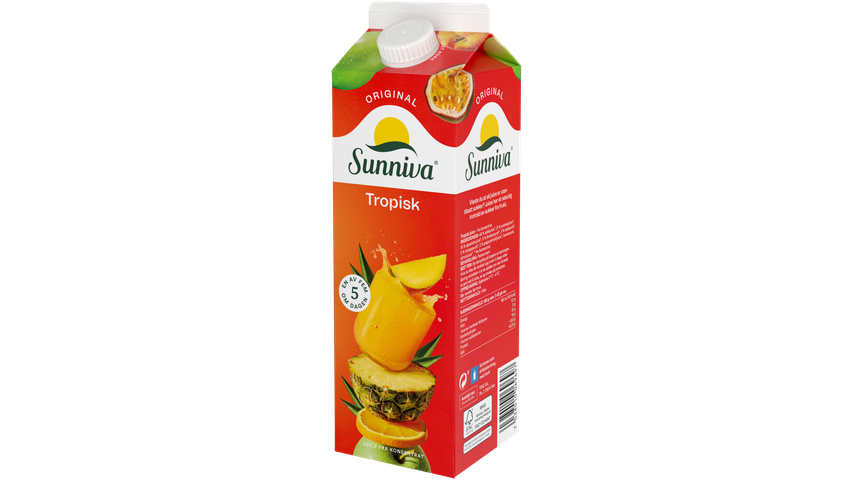 Sunniva Original Tropisk | 1l