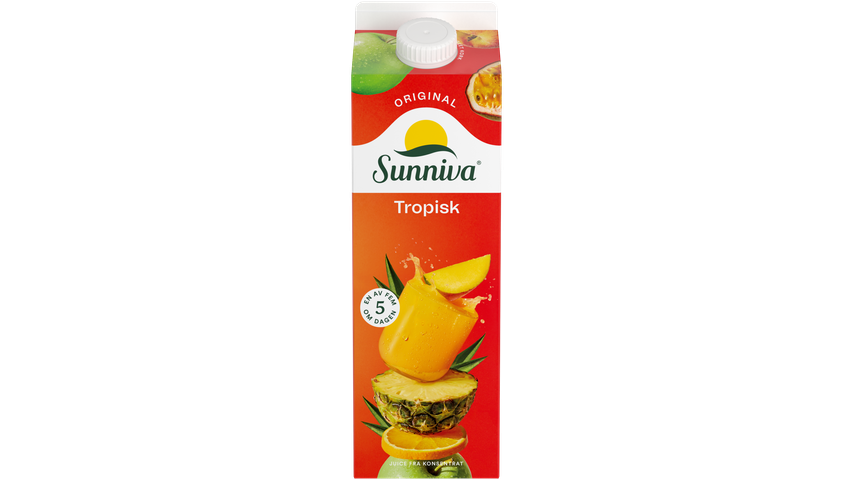 Sunniva Original Tropisk | 1l