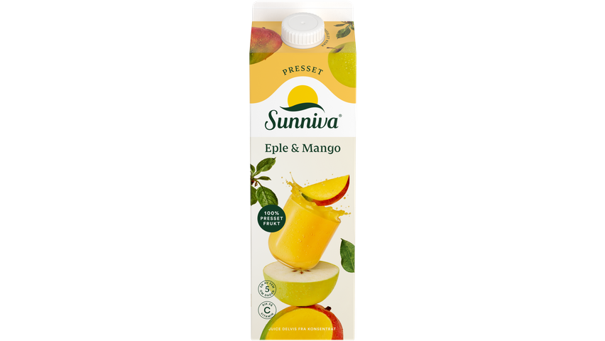 Sunniva Premium Juice Eple & Mango | 1l