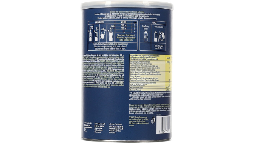 Maxim Sportsdrikk Sitron | 480g