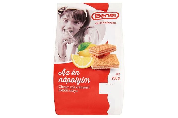 Benei citrom ízű krémmel töltött ostya 200 g