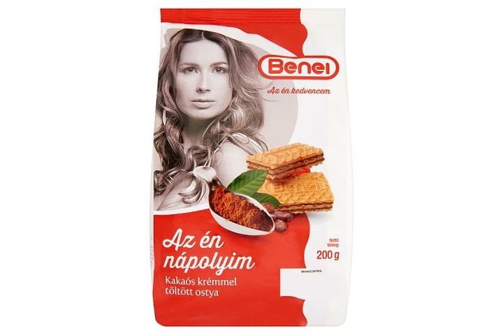 Benei kakaós krémmel töltött ostya 200 g