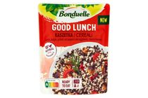 Bonduelle Good Lunch Lentils, Bulgur, Grilled Red Peppers and Eggplants, Cherry Tomatoes Mix 250 g