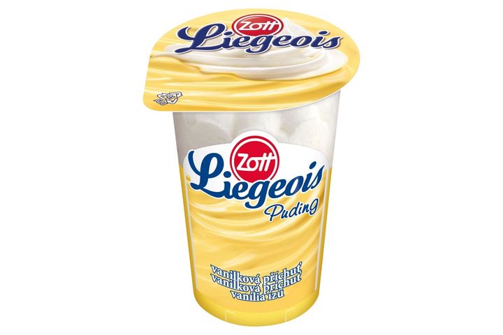 Zott Liegeois vaníliaízű tejszínhabos puding 175 g