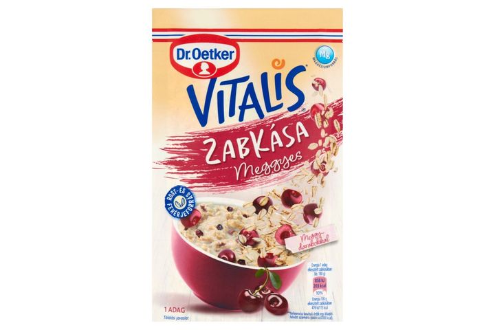 Dr. Oetker Vitalis Sour Cherry Porridge Base Powder 55 g