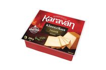 Karaván Klasszikus natúr füstölt, zsíros ömlesztett sajt 200 g