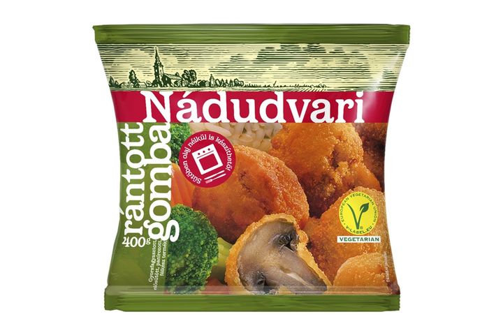 Nádudvari Quick-Frozen Fried Mushrooms 400 g