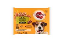 Pedigree Vegyes Válogatás teljes értékű nedves eledel felnőtt kutyák részére 4 x 100 g (400 g)