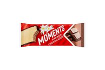 Moments kakaós bevonómasszába mártott, kakaós-csokoládés krémmel töltött ostyaszelet 45 g