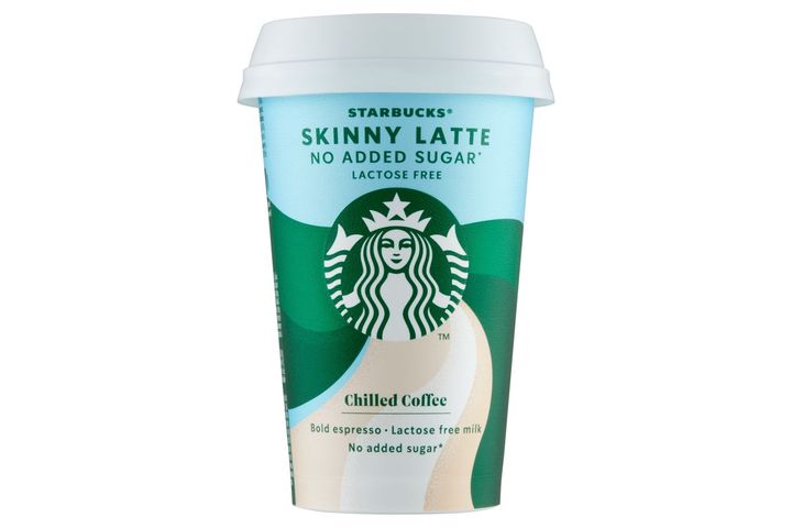 Starbucks Skinny Latte Lactose-Free Milk Drink 220 ml