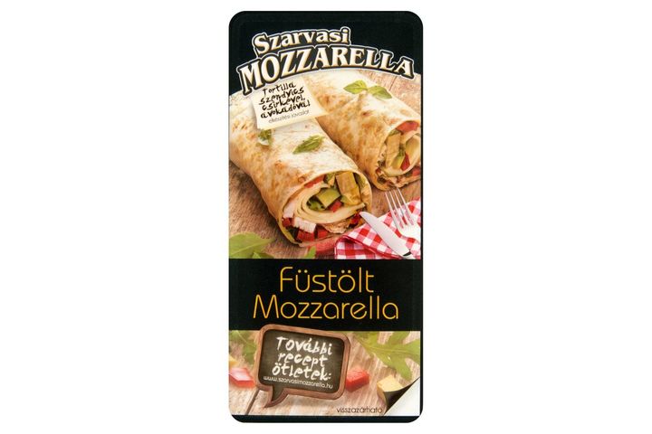 Szarvasi szeletelt füstölt pizza mozzarella sajt 100 g