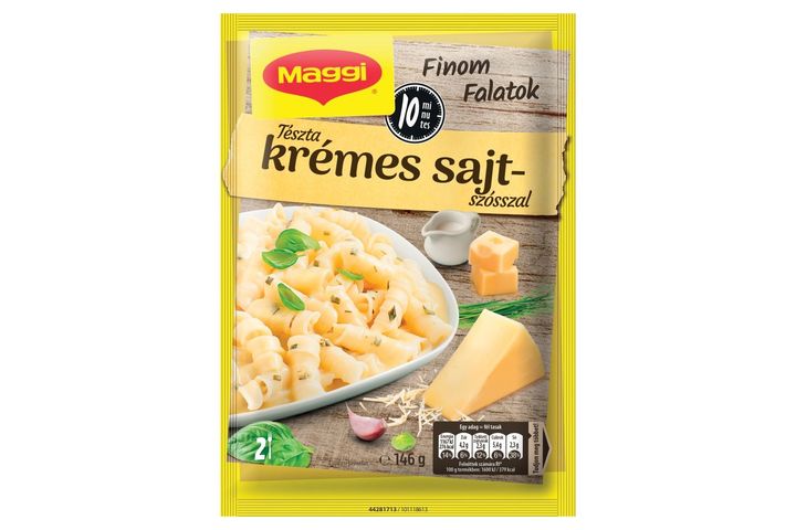 Maggi Finom Falatok PárPerc tészta krémes sajtszósszal 146 g