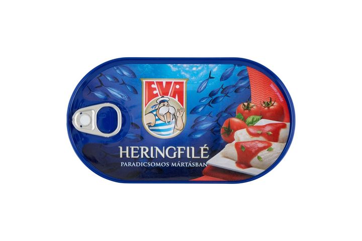 Eva heringfilé paradicsommártásban 170 g