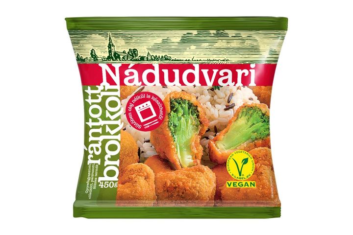Nádudvari gyorsfagyasztott rántott brokkoli 450 g