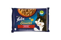 Purina Felix Fantastic Duo Delicious Selection Pouches for Cats | 4 x 85 g