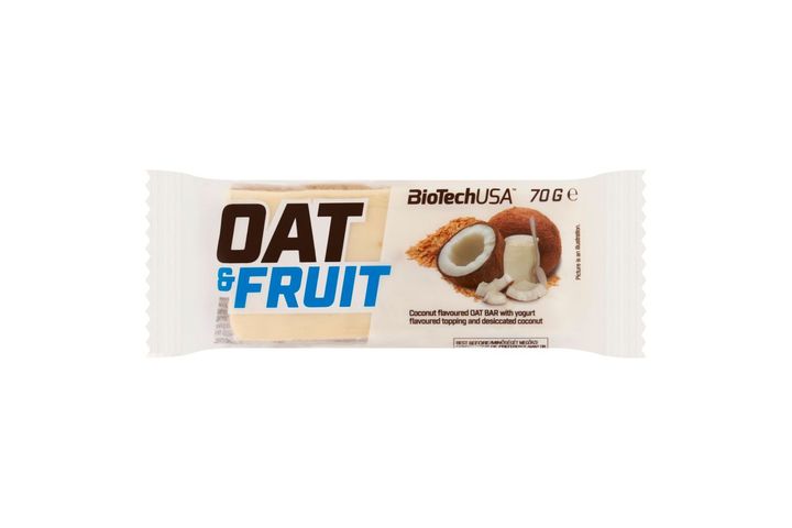 BioTechUSA Oat & Fruit kókusz ízű zabszelet 70 g