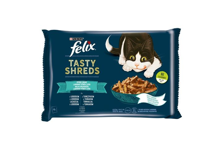 Felix Shreds Alutasak 4x80g Halas válogatás szószban Multipack