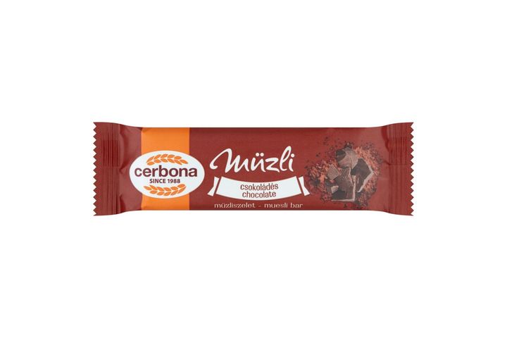 Cerbona csokoládés müzliszelet 20 g