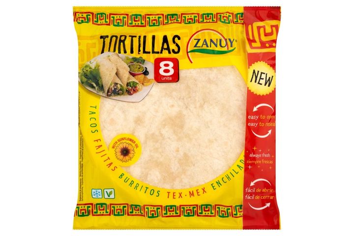 Zanuy búza tortilla 8 db 320 g
