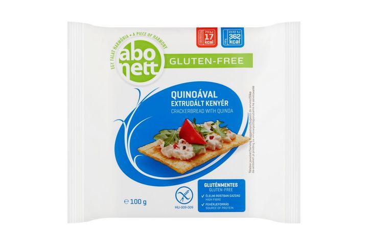 Abonett gluténmentes extrudált kenyér quinoával 100 g