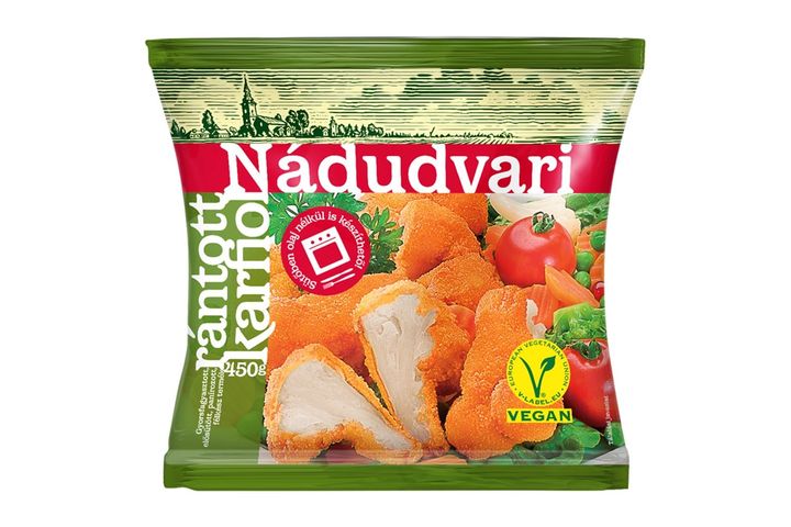 Nádudvari Quick-Frozen Breaded Cauliflower 450 g