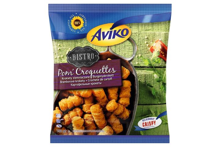 Aviko Bistro elősütött és gyorsfagyasztott burgonyakrokett 750 g